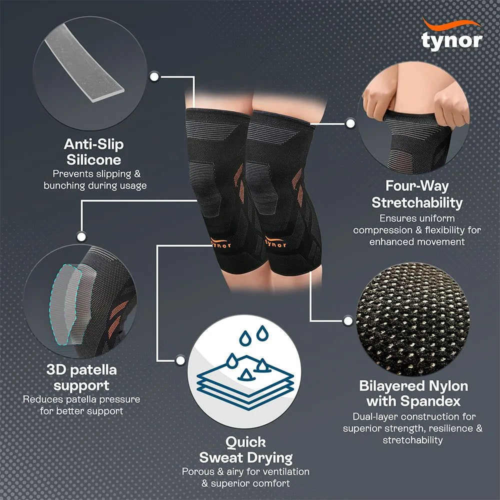 Tynor Knee Cap Air Pro (Pair)