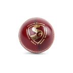 SG Bouncer Red Cricket Leather Ball (Pack of 2)