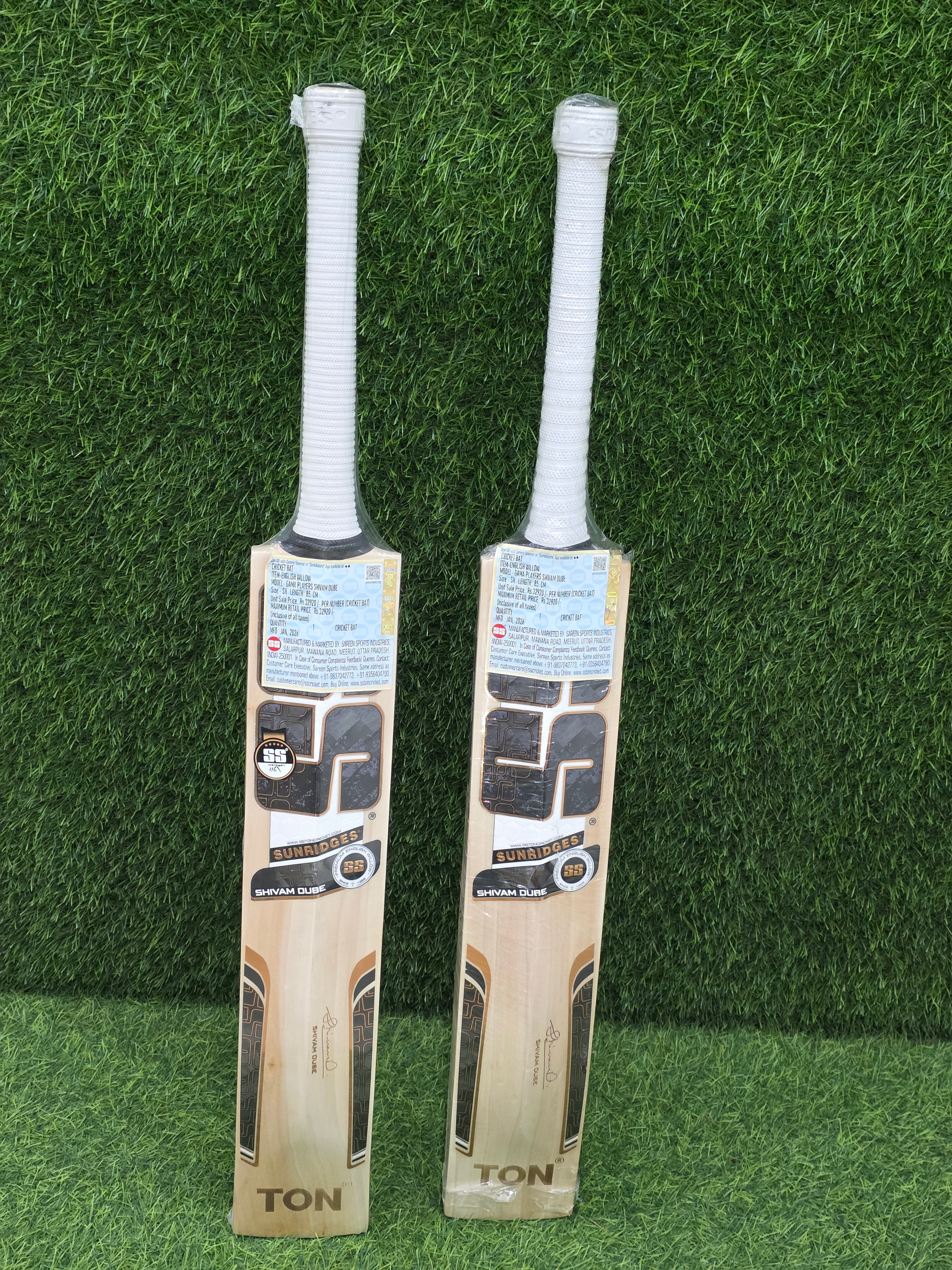 SS Shivam Dube Gamma Player English willow bat