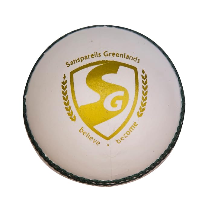 SG Club White Cricket Ball – (Pack of 1)