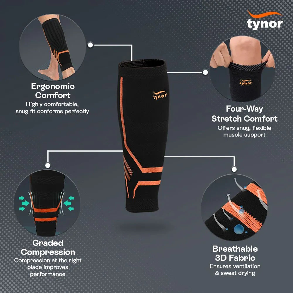 Tynor Shin and Calf Support Air Pro