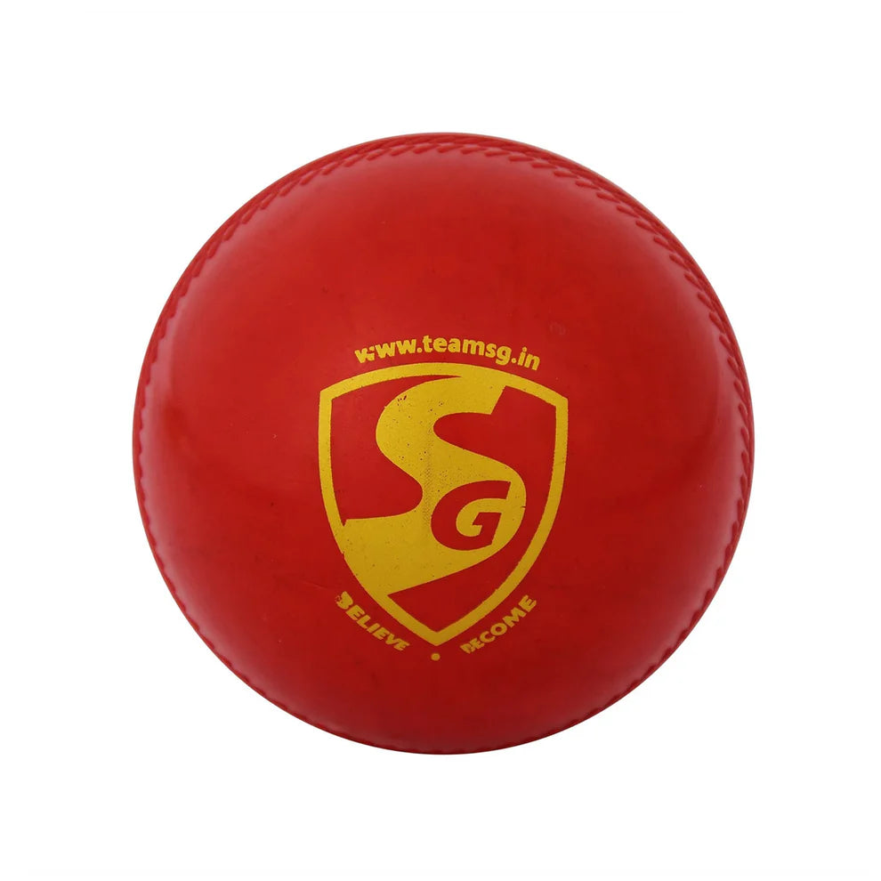 SG Everlast Cricket Ball (Red)