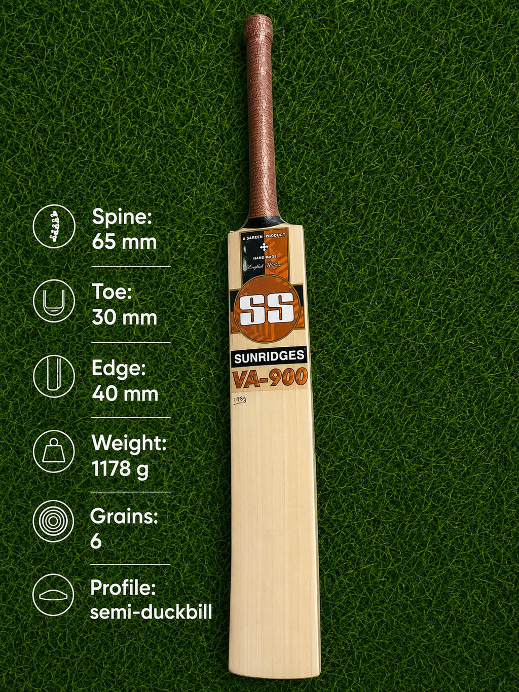 SS VA 900 Blaster English Willow Bat