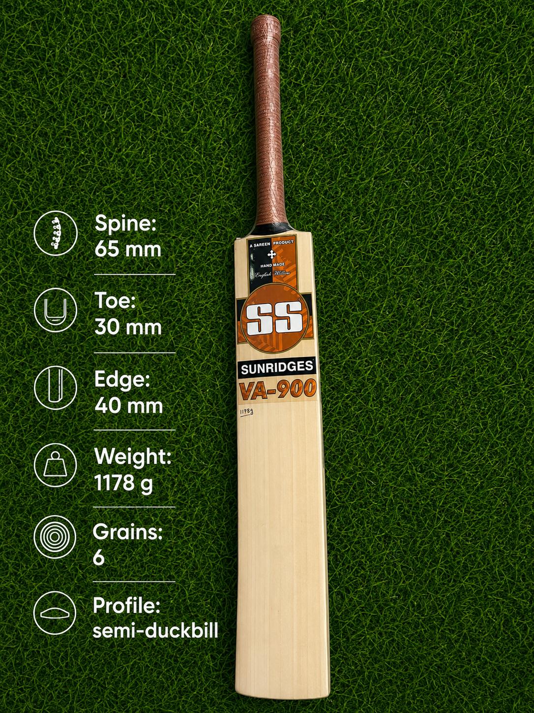 SS VA 900 Blaster English Willow Bat