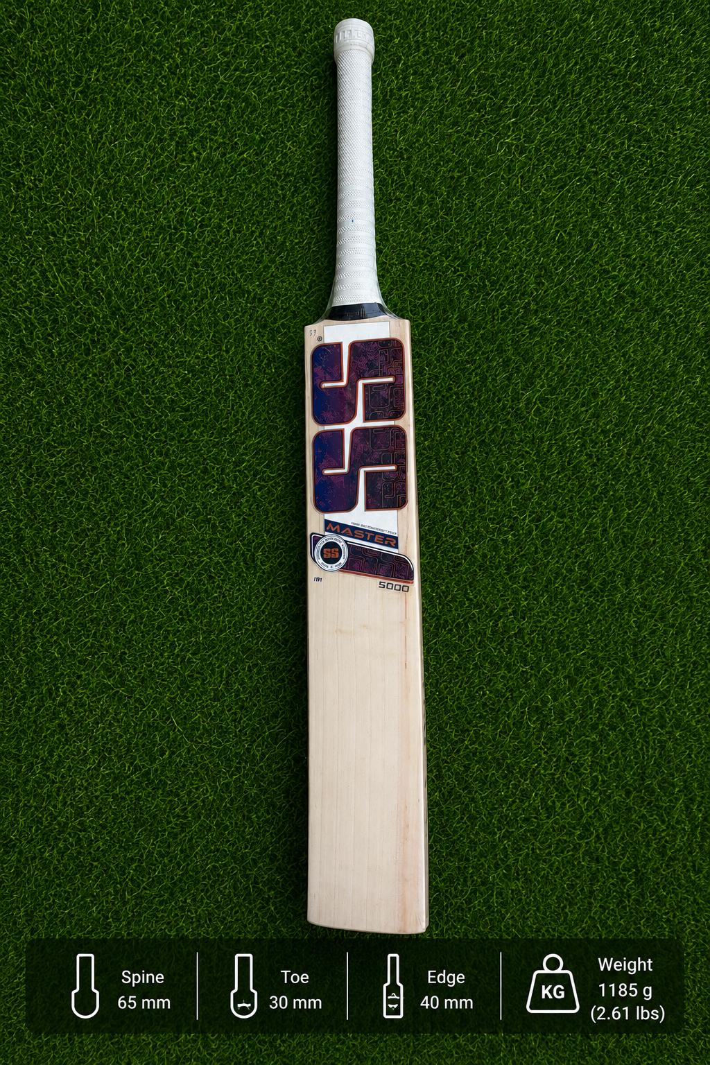SS Master 5000 English Willow Bat 1