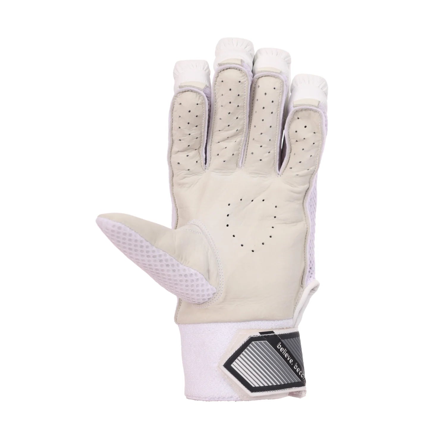 SG Litevate White Batting gloves KIDS RH