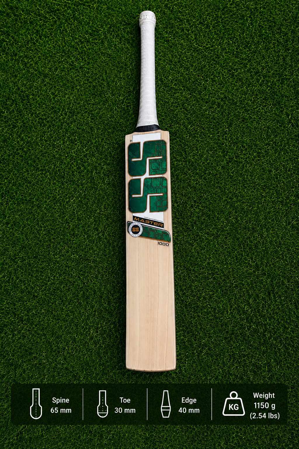SS Master 1000 English Willow Bat 1