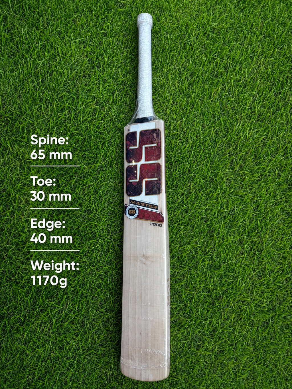 SS Master 2000 English Willow Bat 1