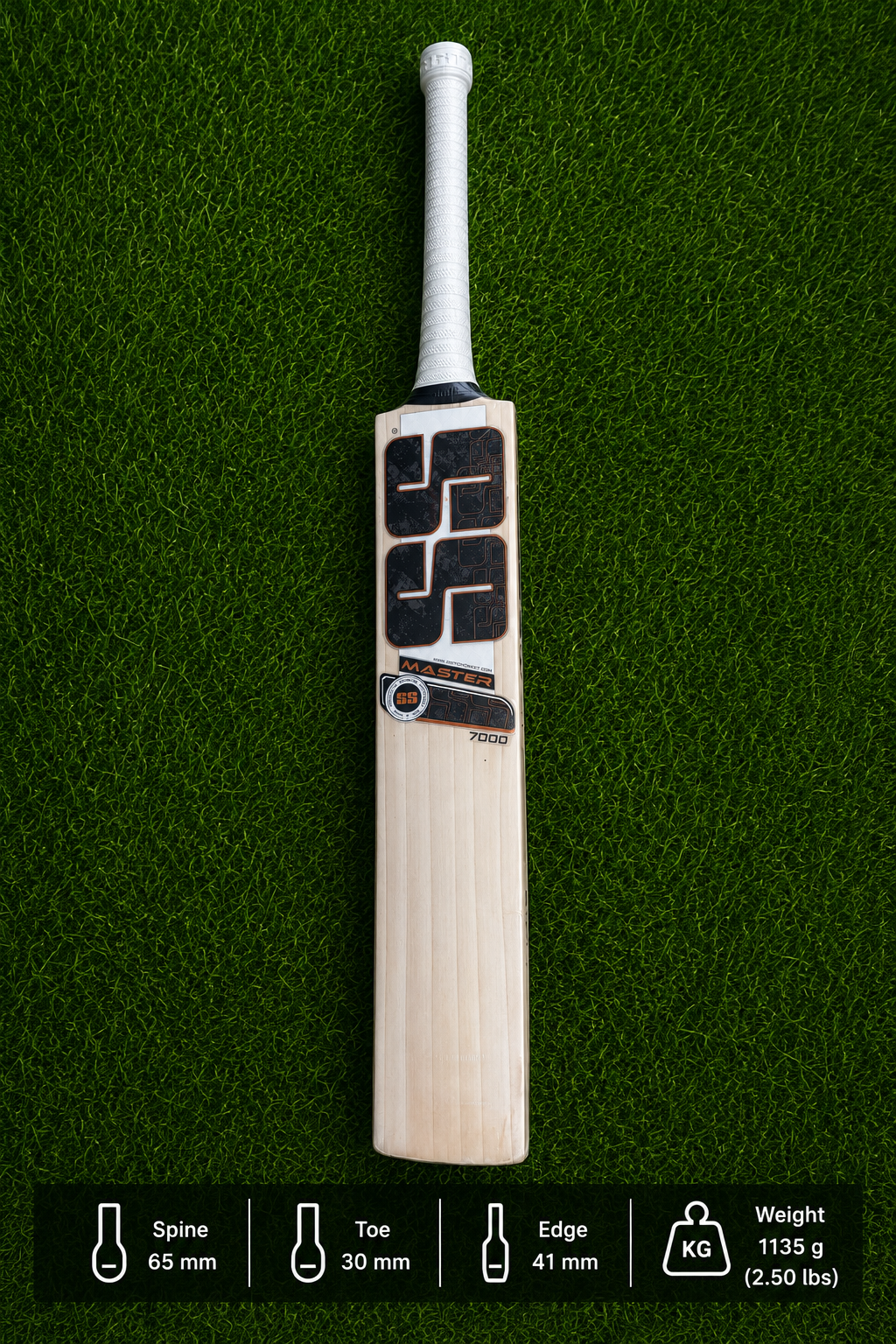 SS Master 7000 English Willow Bat 1