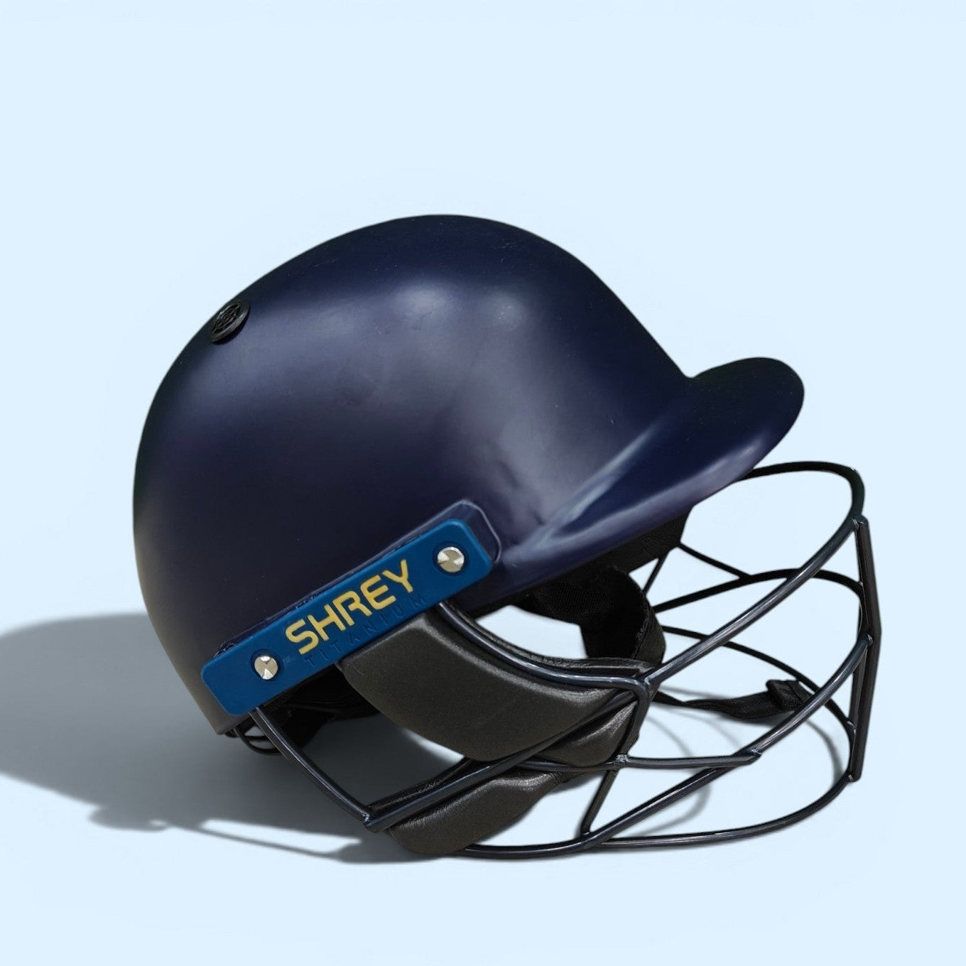 SHREY CHROMA TITANIUM HELMET (PAINTED)(FIXED VISOR)