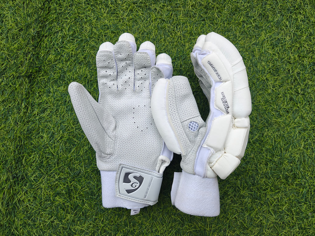 Sg Test White Batting Gloves-Rh