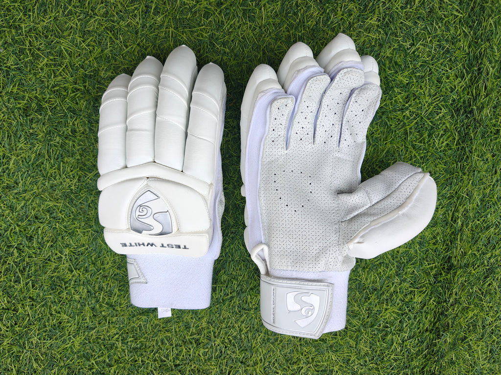 Sg Test White Batting Gloves-Rh