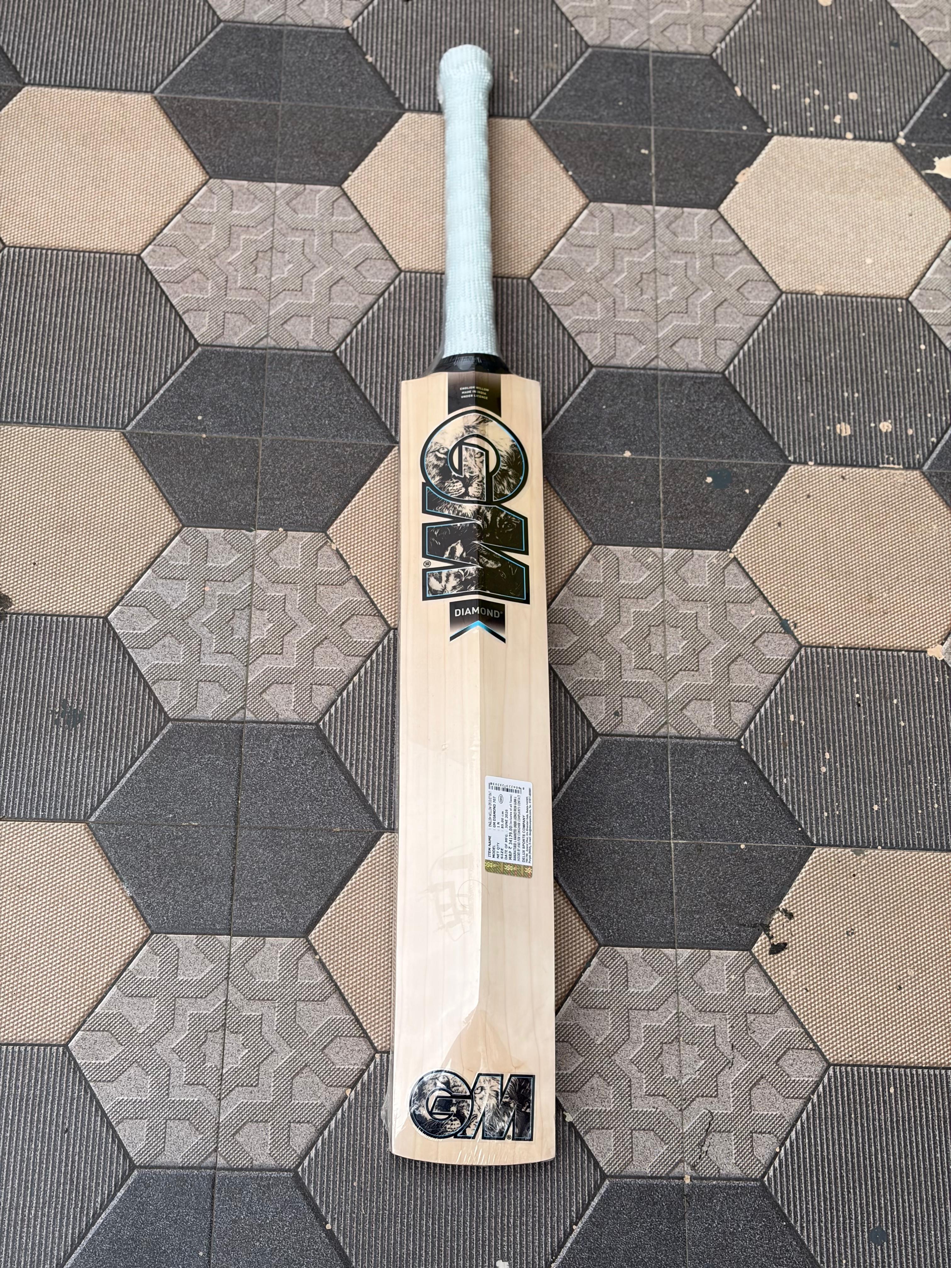 GM DIAMOND 707 ENGLISH WILLOW CRICKET BAT-SH