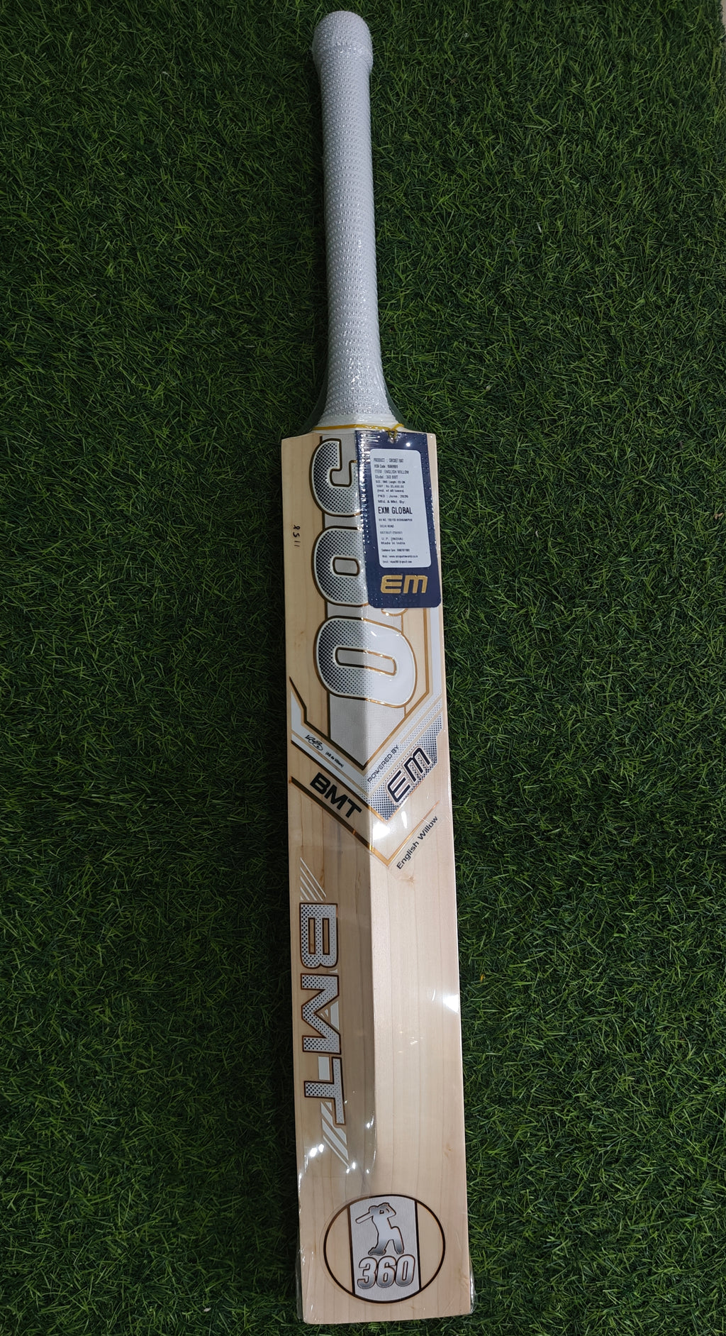 EM 360 BMT English Willow Cricket Bat-SH