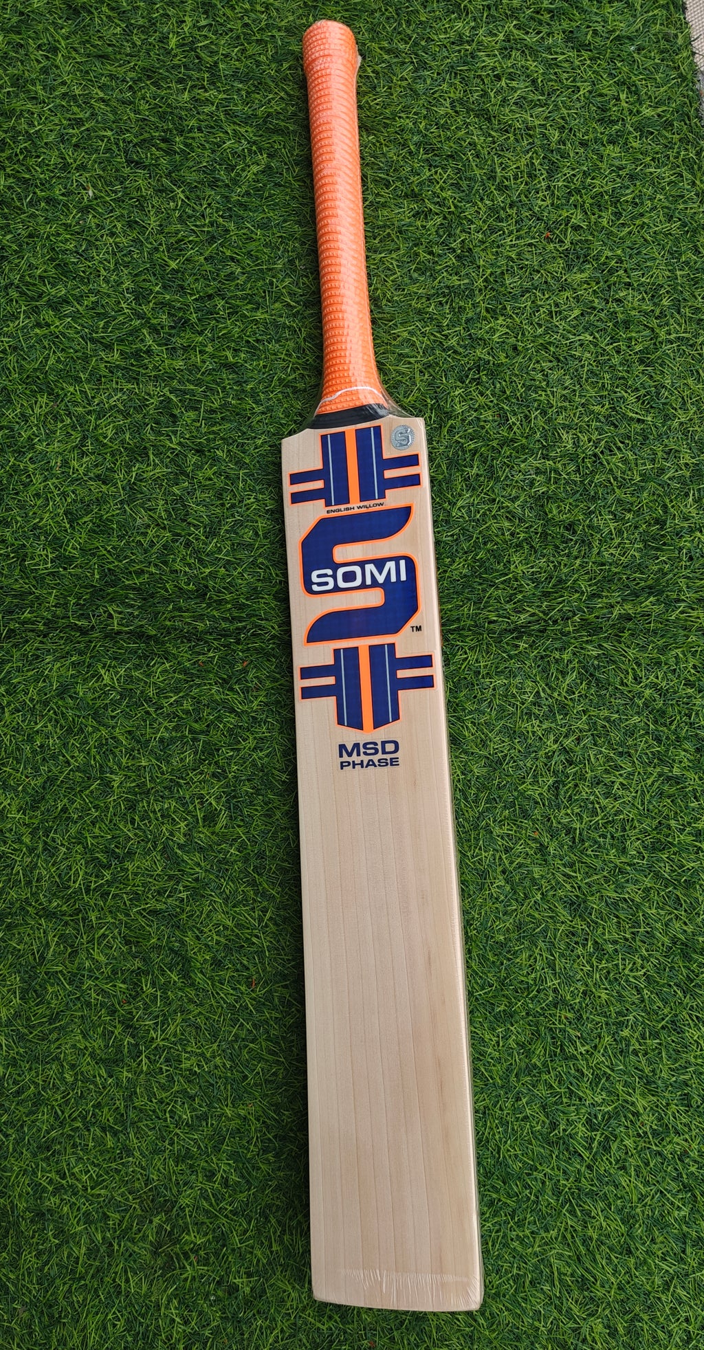 SOMI MSD PHASE ENGLISH WILLOW CRICKET BAT-HARROW