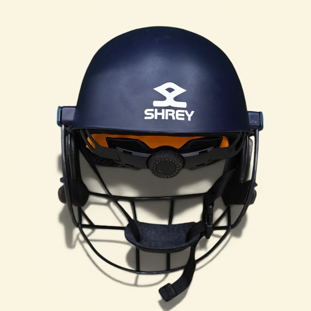 SHREY CHROMA TITANIUM HELMET (PAINTED)(FIXED VISOR)