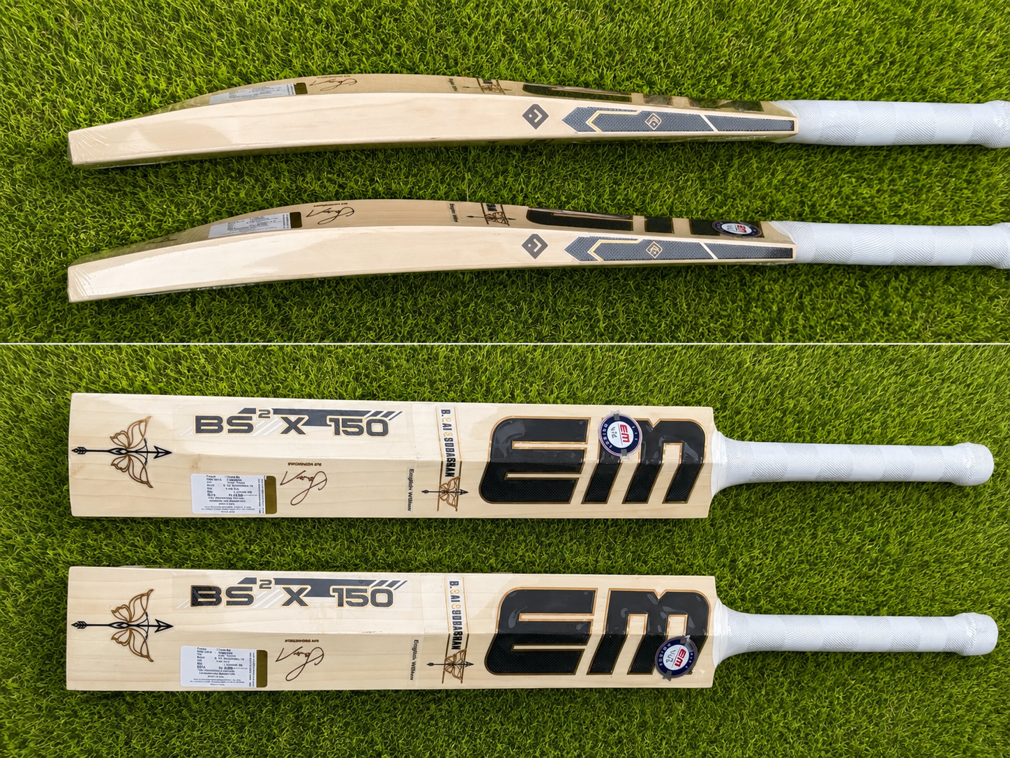 EM BS² X 150 ENGLISH WILLOW CRICKET BAT-SH