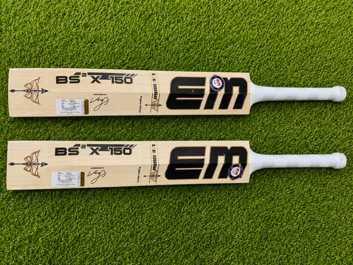 EM BS² X 150 ENGLISH WILLOW CRICKET BAT-SH
