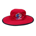 Cricket Panama hat premium fabric (Red)