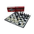 Black and White Ten Star Chess Set Check Mate